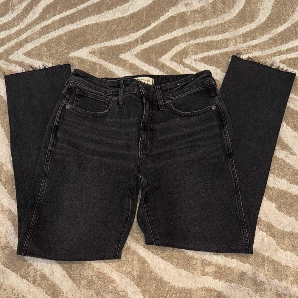 Madewell Women's Gray Stovepipe Jeans